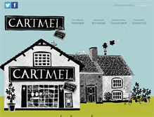 Tablet Screenshot of cartmelvillageshop.co.uk